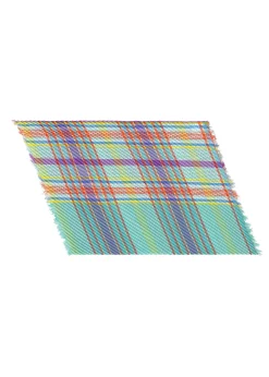 ISSEY MIYAKE Check Pleats Stole Cheap