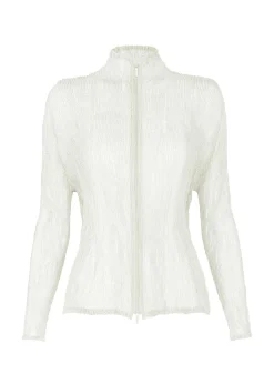 ISSEY MIYAKE Chiffon Twist Bk/Wt-46 Sale