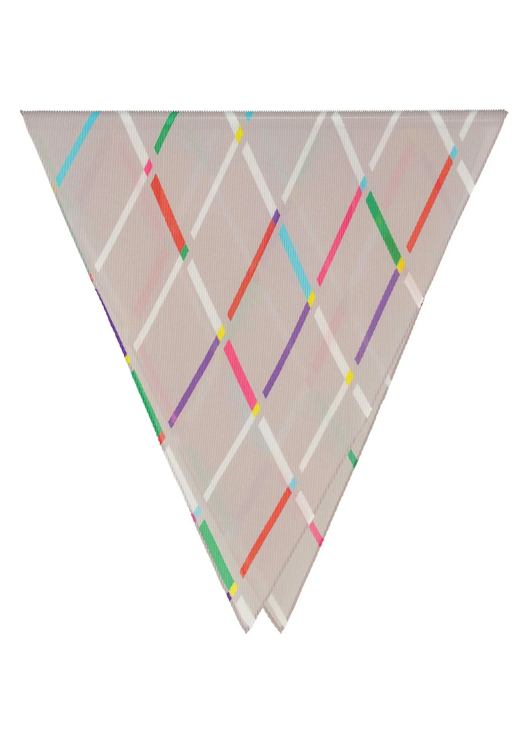 ISSEY MIYAKE Color Stick Pleats Stole Flash Sale