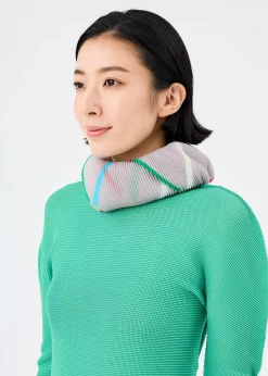 ISSEY MIYAKE Color Stick Pleats Stole Flash Sale