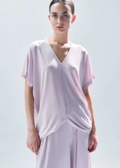 ISSEY MIYAKE Drape Jersey-46 Fashion
