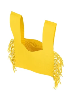 ISSEY MIYAKE Fine Knit Pleats Bag Best