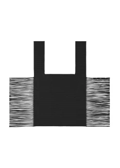 ISSEY MIYAKE Fine Knit Pleats Bag Best