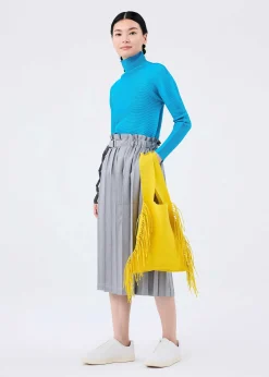 ISSEY MIYAKE Fine Knit Pleats Bag Best