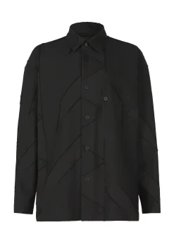 ISSEY MIYAKE Geometry Jacquard Shirt Hot