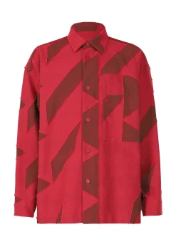 ISSEY MIYAKE Geometry Jacquard Shirt Hot