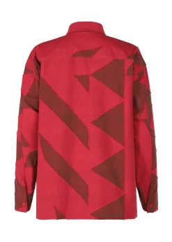 ISSEY MIYAKE Geometry Jacquard Shirt Hot