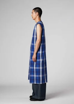 ISSEY MIYAKE Hybrid Check Shirt Discount