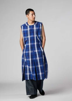ISSEY MIYAKE Hybrid Check Shirt Discount