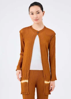 ISSEY MIYAKE Line See-Through Crepe Discount