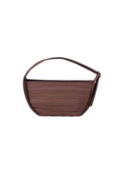 ISSEY MIYAKE Pleats Half Moon Bag Fashion