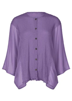 ISSEY MIYAKE Sheer See-Through Crepe Hot