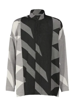 ISSEY MIYAKE Triangle Crepe Shirt Hot