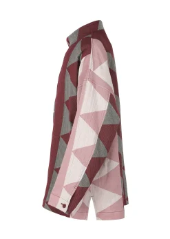 ISSEY MIYAKE Triangle Crepe Shirt Hot