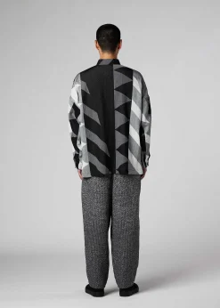 ISSEY MIYAKE Triangle Crepe Shirt Hot