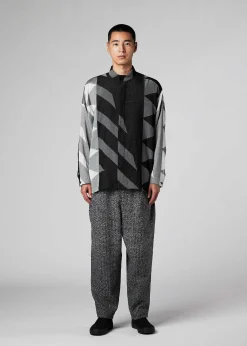 ISSEY MIYAKE Triangle Crepe Shirt Hot