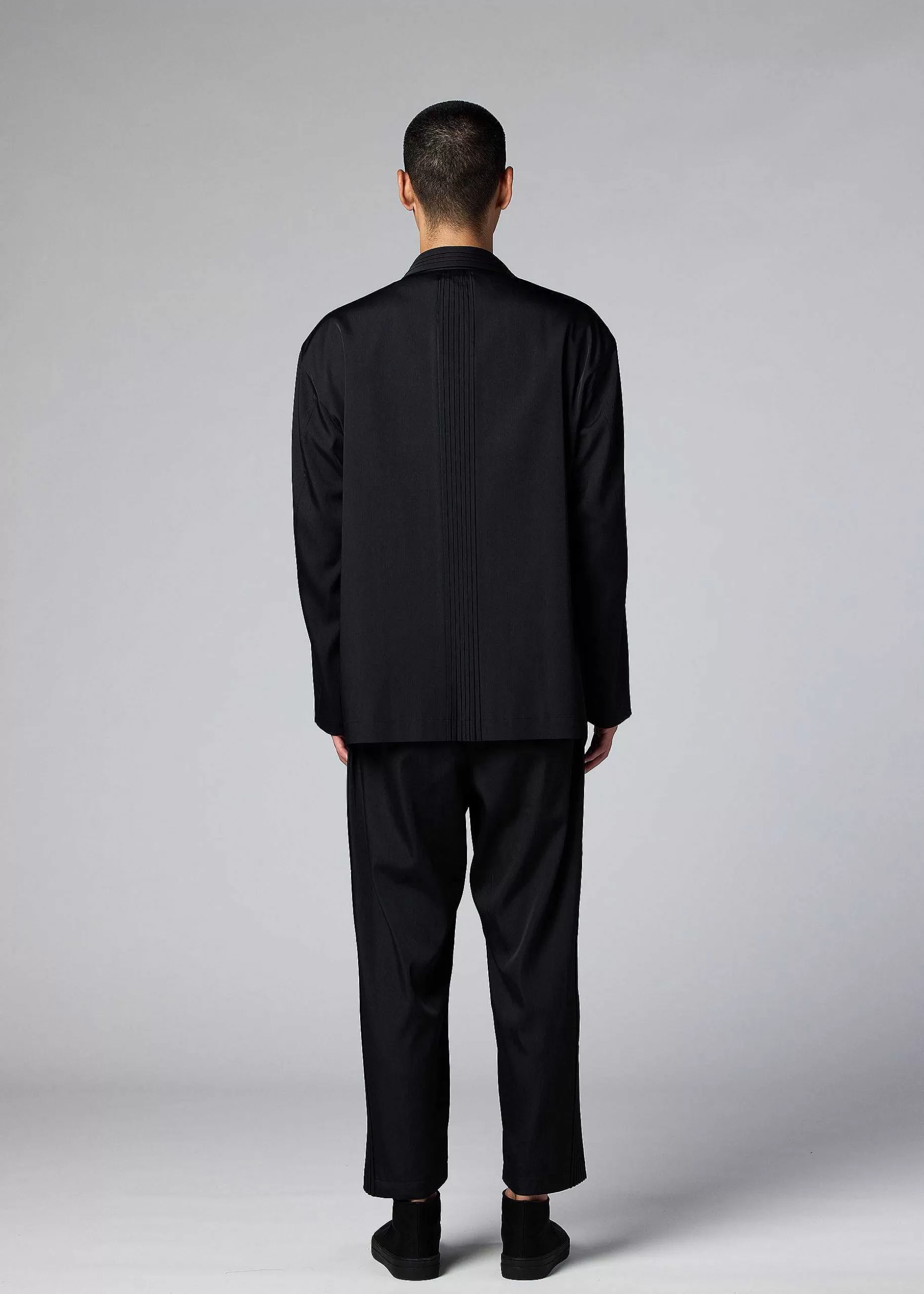 ISSEY MIYAKE Pants | Air Pleats Black