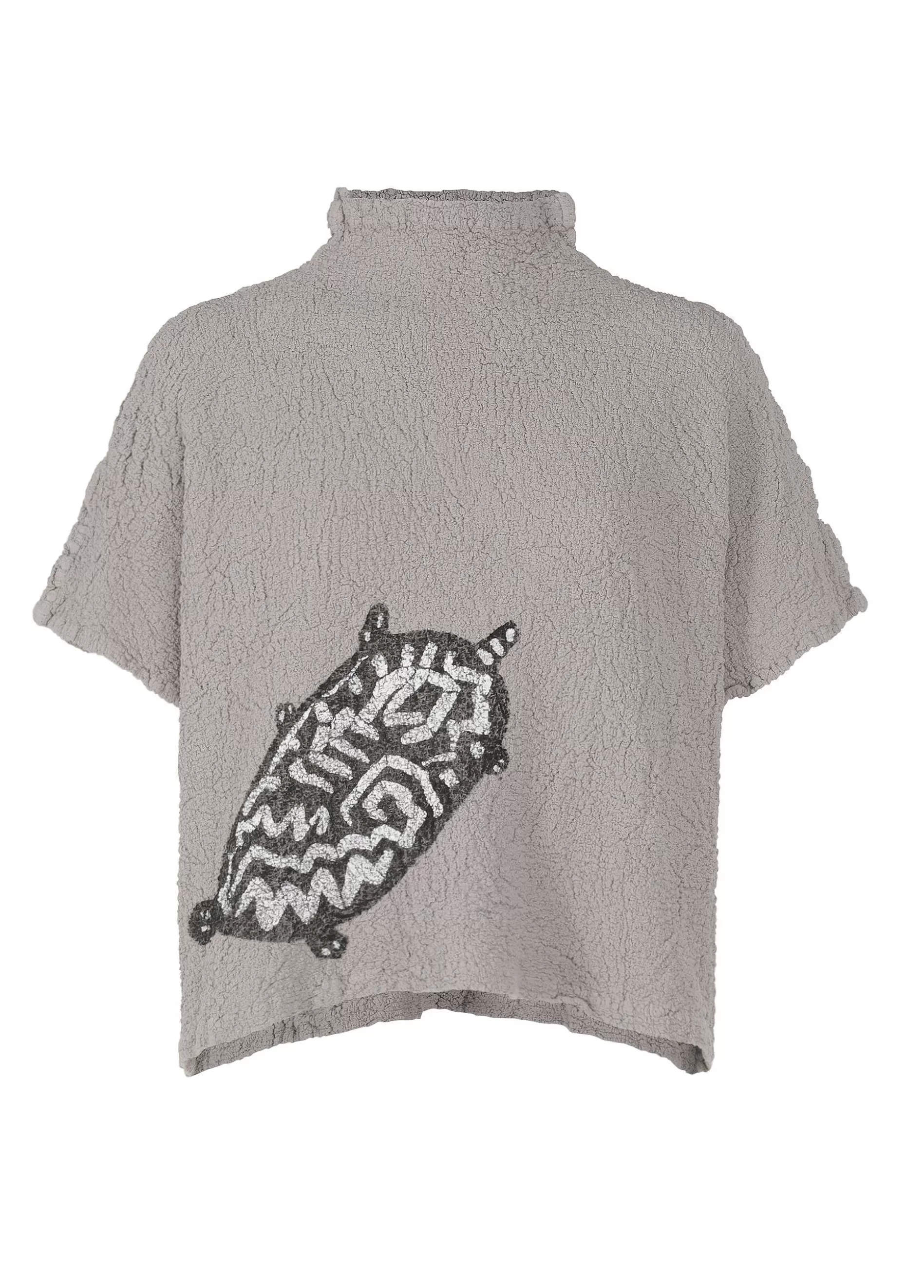 ISSEY MIYAKE Top | Animal Pattern Print Cauliflower