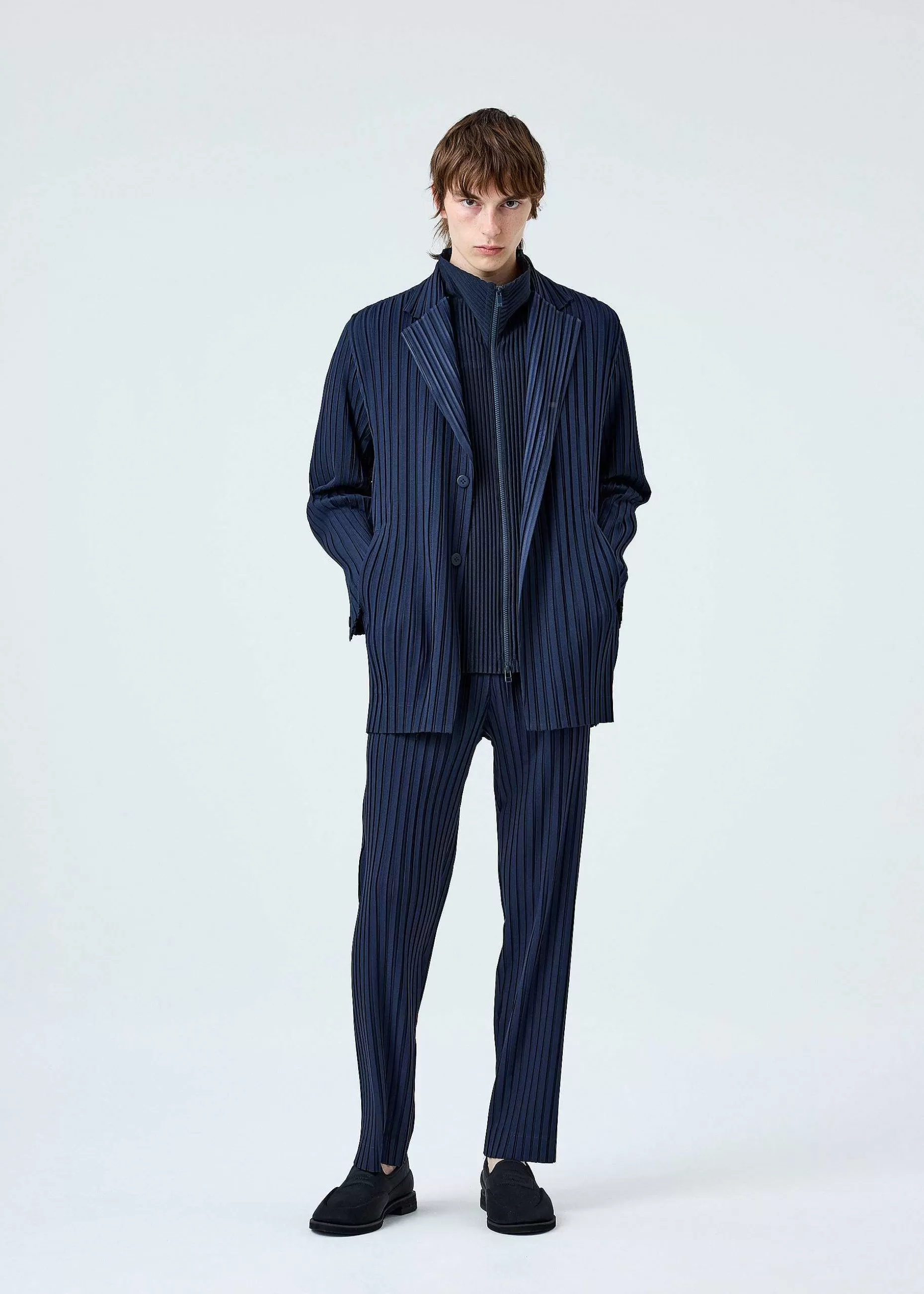 ISSEY MIYAKE Jackets & Blazers | Box Pleats Ensemble