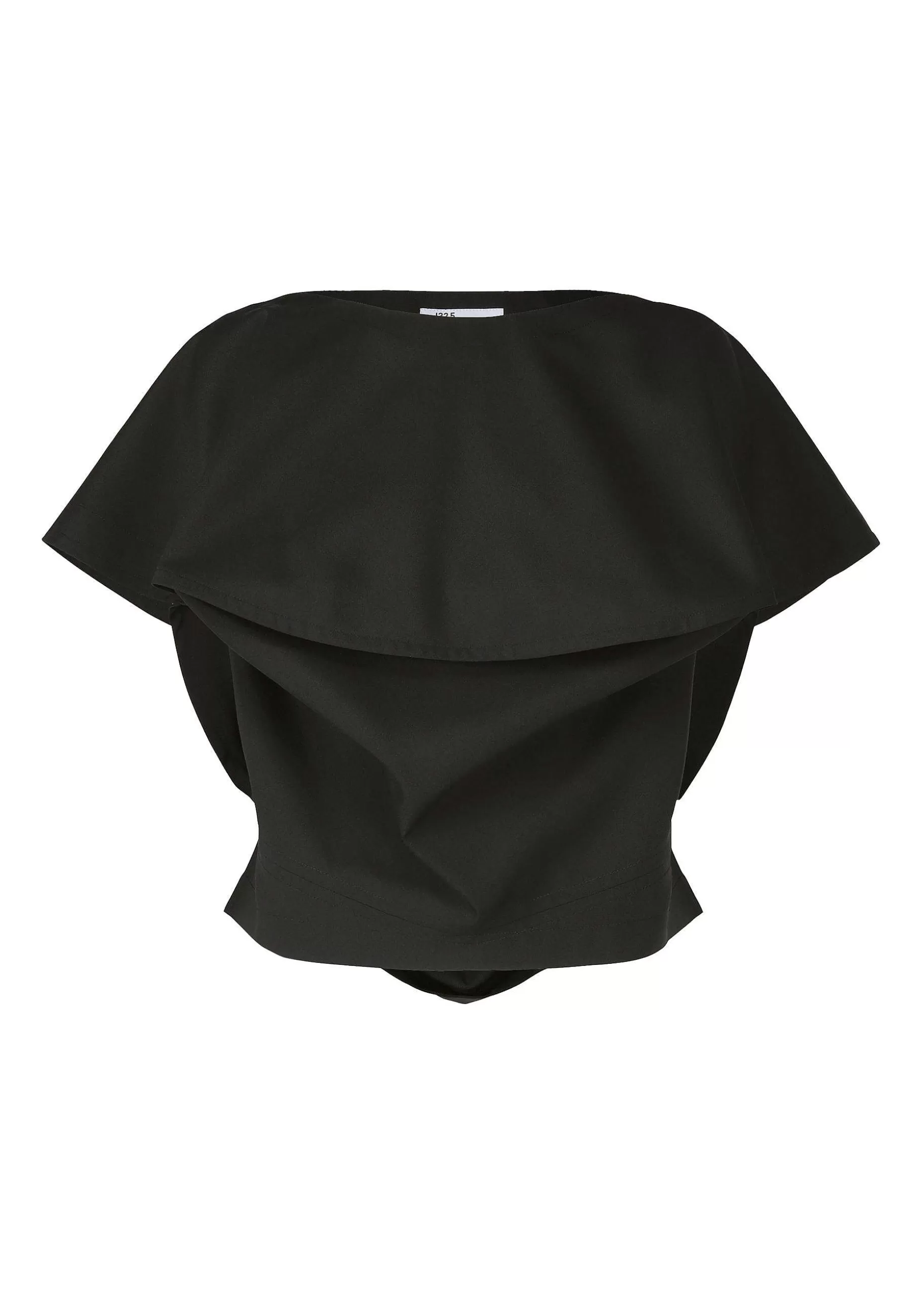 ISSEY MIYAKE Top | Bubble Solid Black