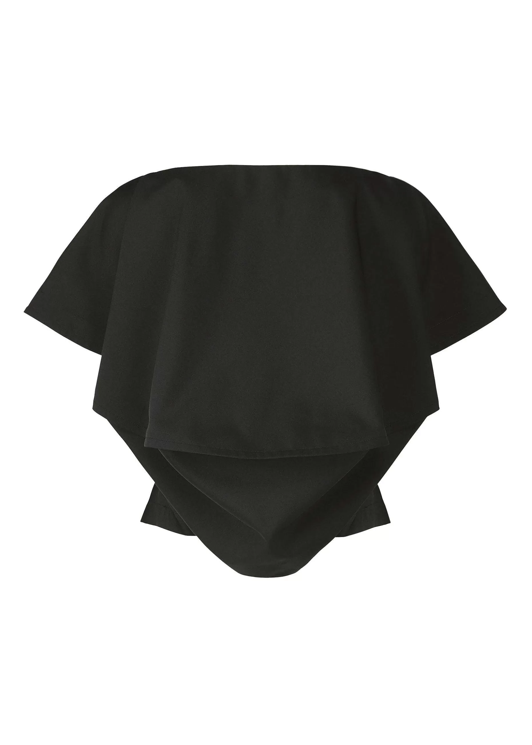 ISSEY MIYAKE Top | Bubble Solid Black