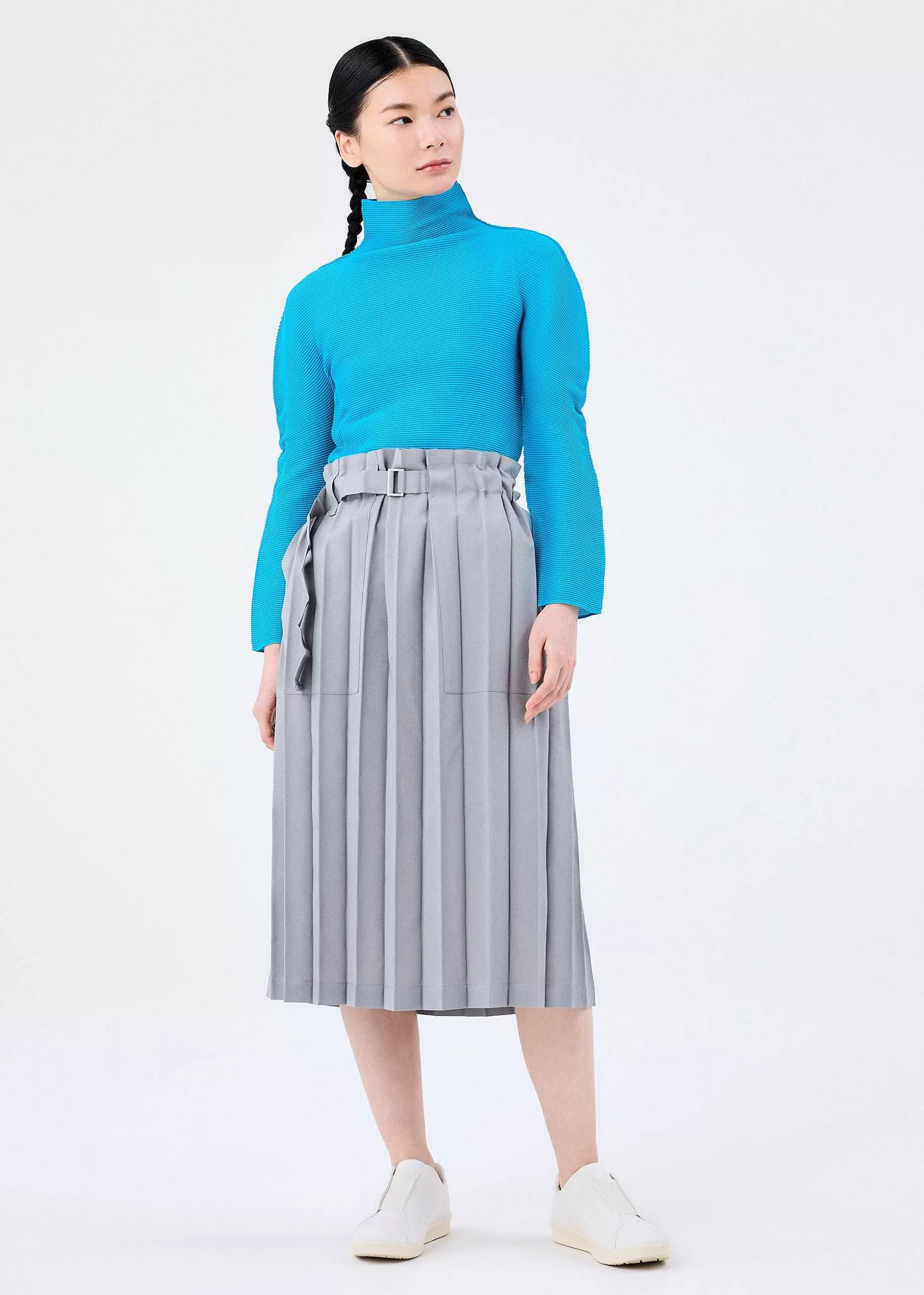 ISSEY MIYAKE Skirt | Color Pleats Bottom 1