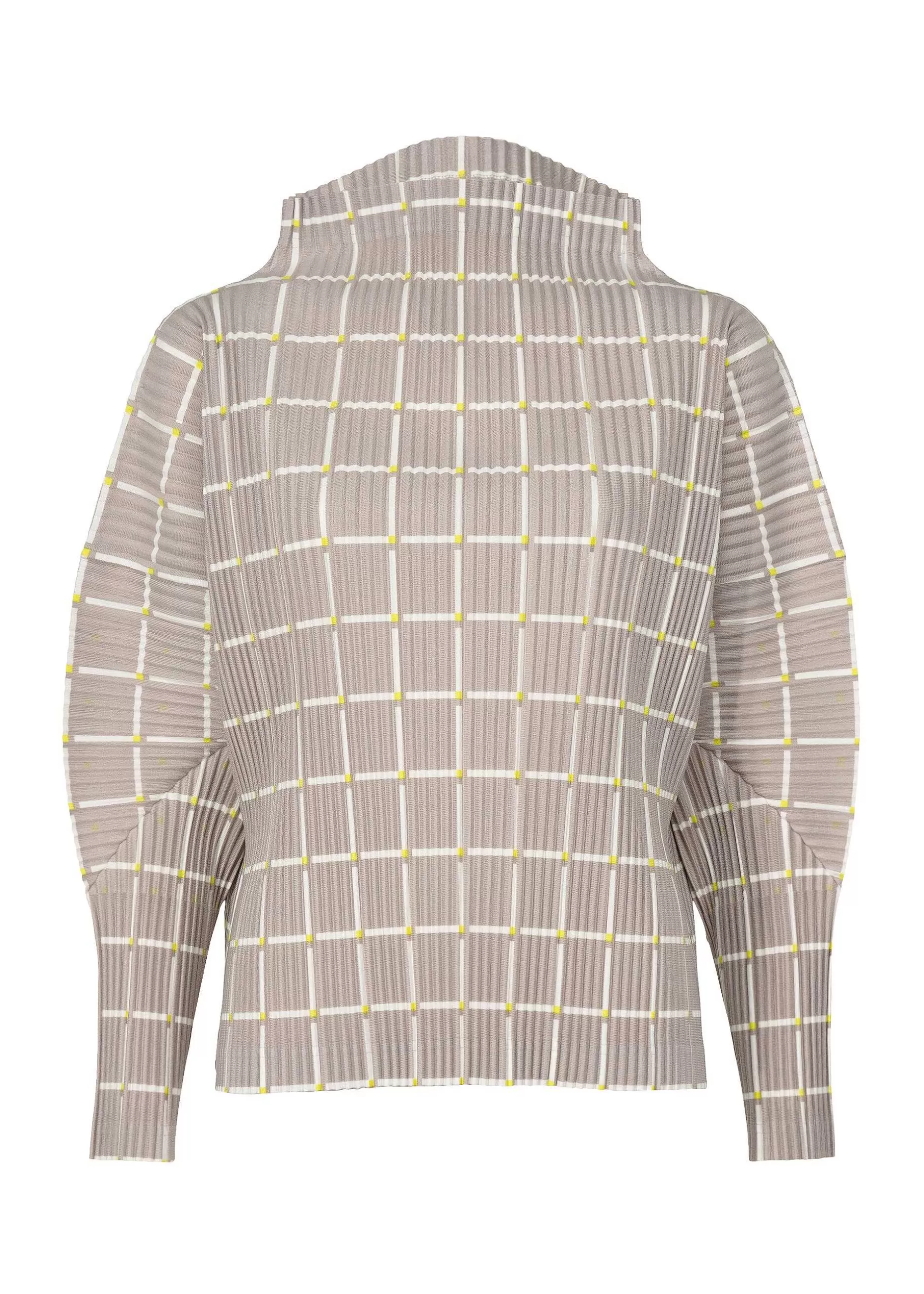 ISSEY MIYAKE Top | Color Stick Suede Like Pleats