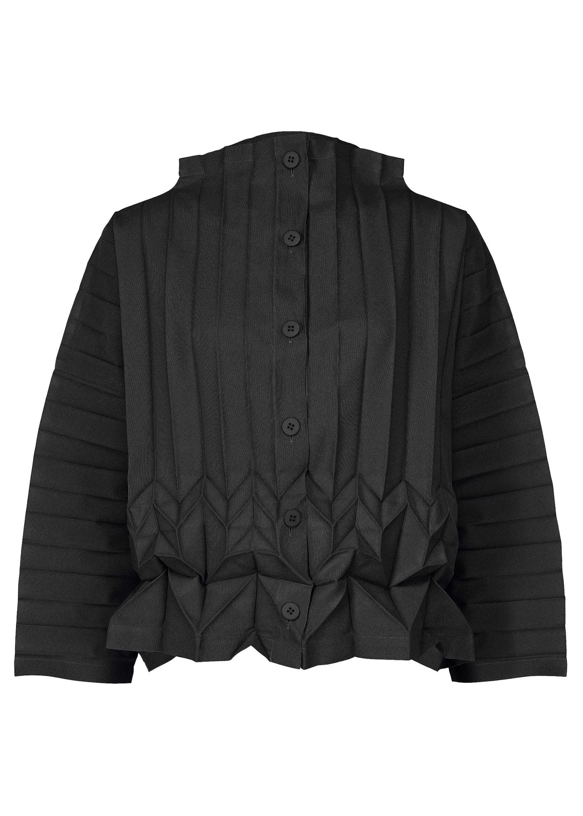 ISSEY MIYAKE Cardigan | Cube Pleats