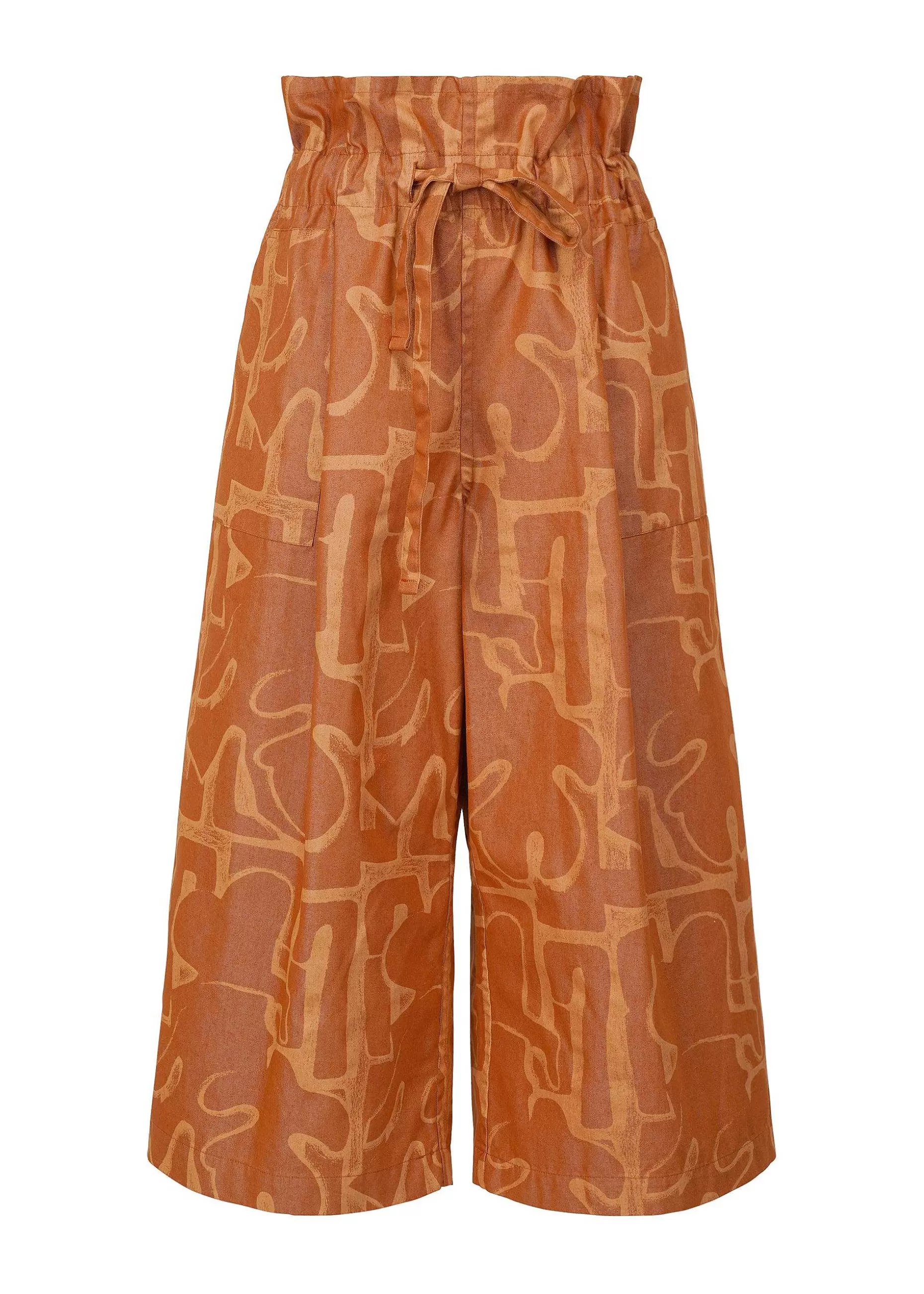 ISSEY MIYAKE Pants | Doki Print Bottom