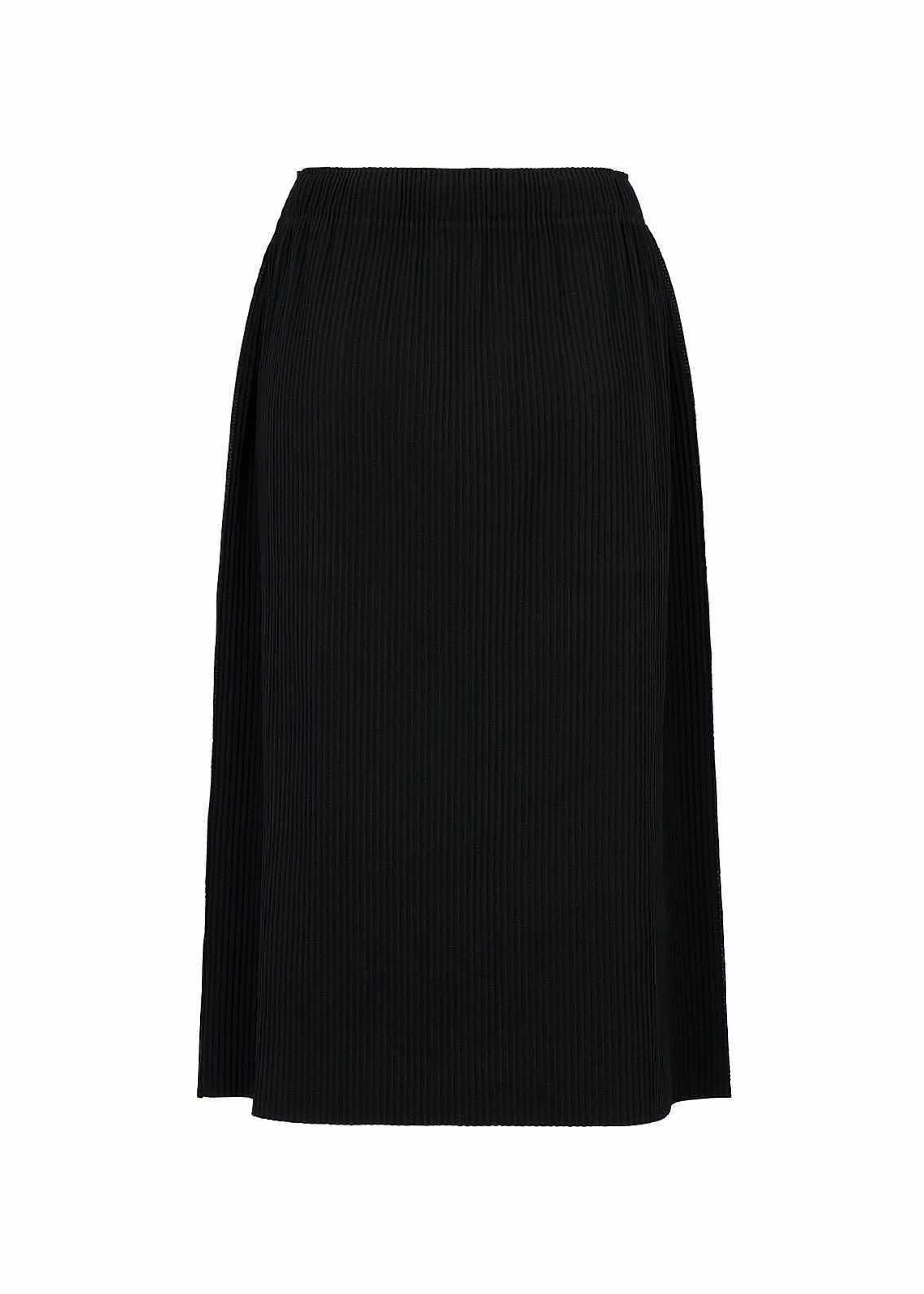 ISSEY MIYAKE Skirt | Fine Knit Pleats Black