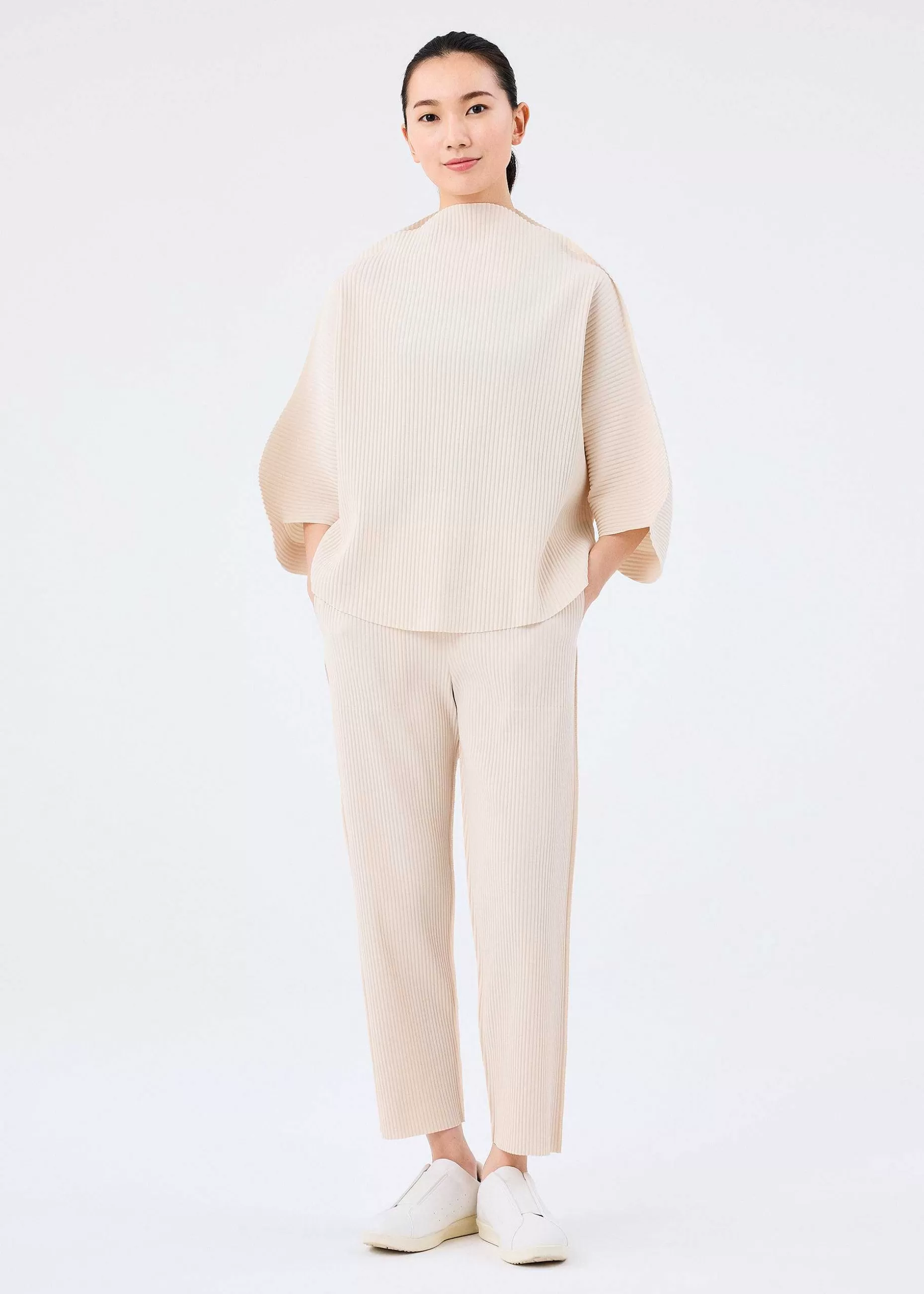 ISSEY MIYAKE Pants | Fine Knit Pleats Bottom 2