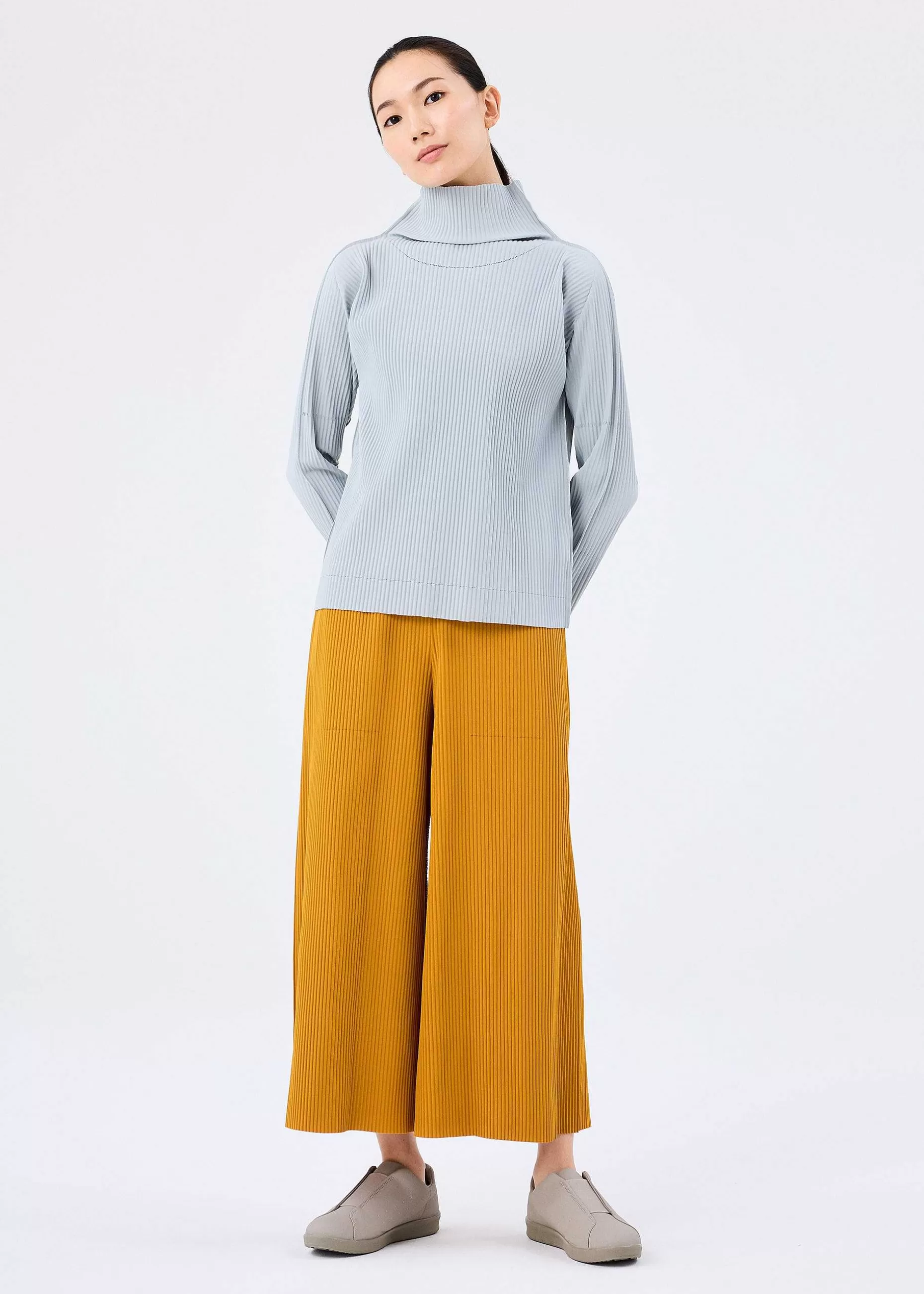 ISSEY MIYAKE Pants | Fine Knit Pleats Color 1