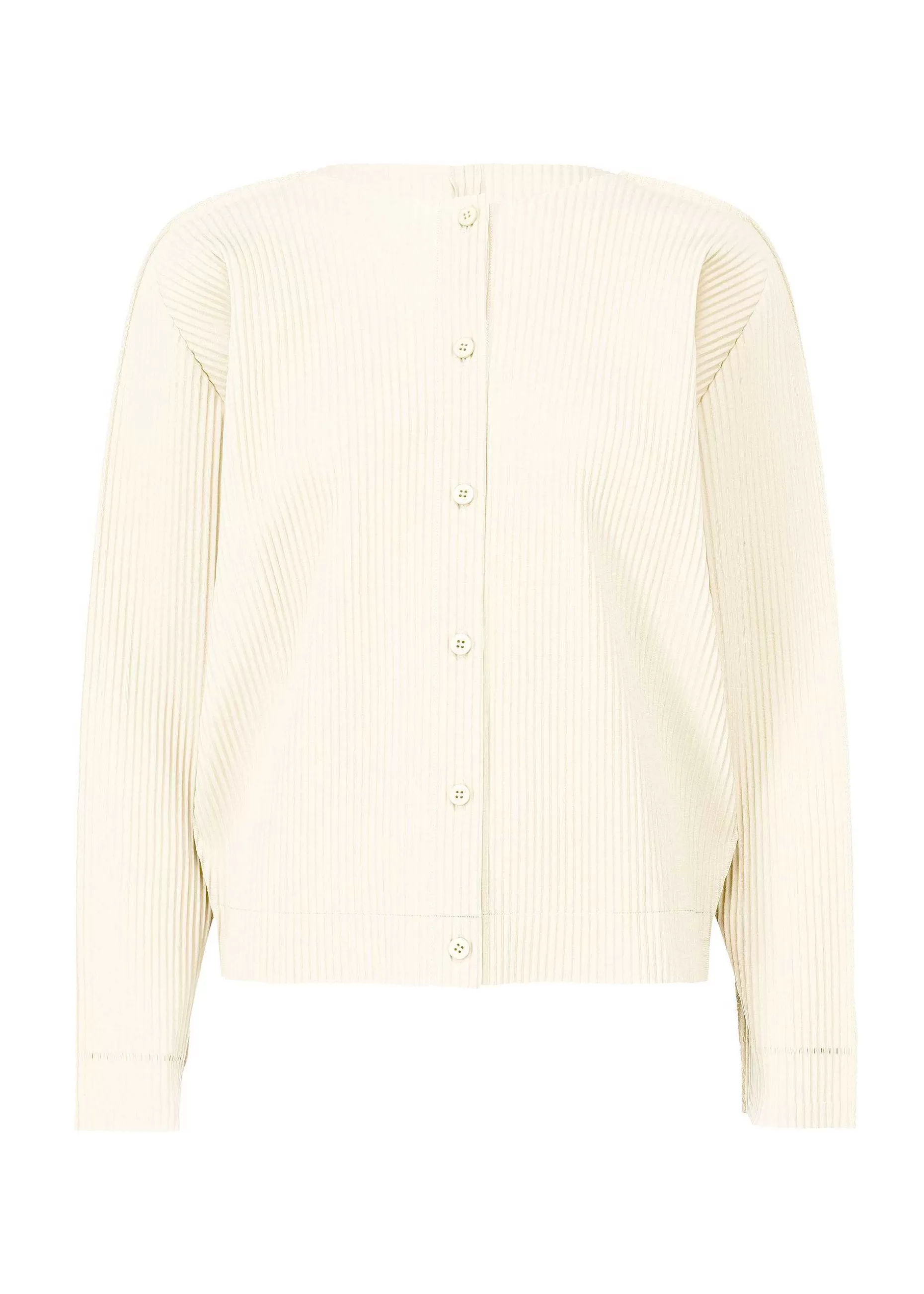 ISSEY MIYAKE Cardigan | Fine Knit Pleats Color 2