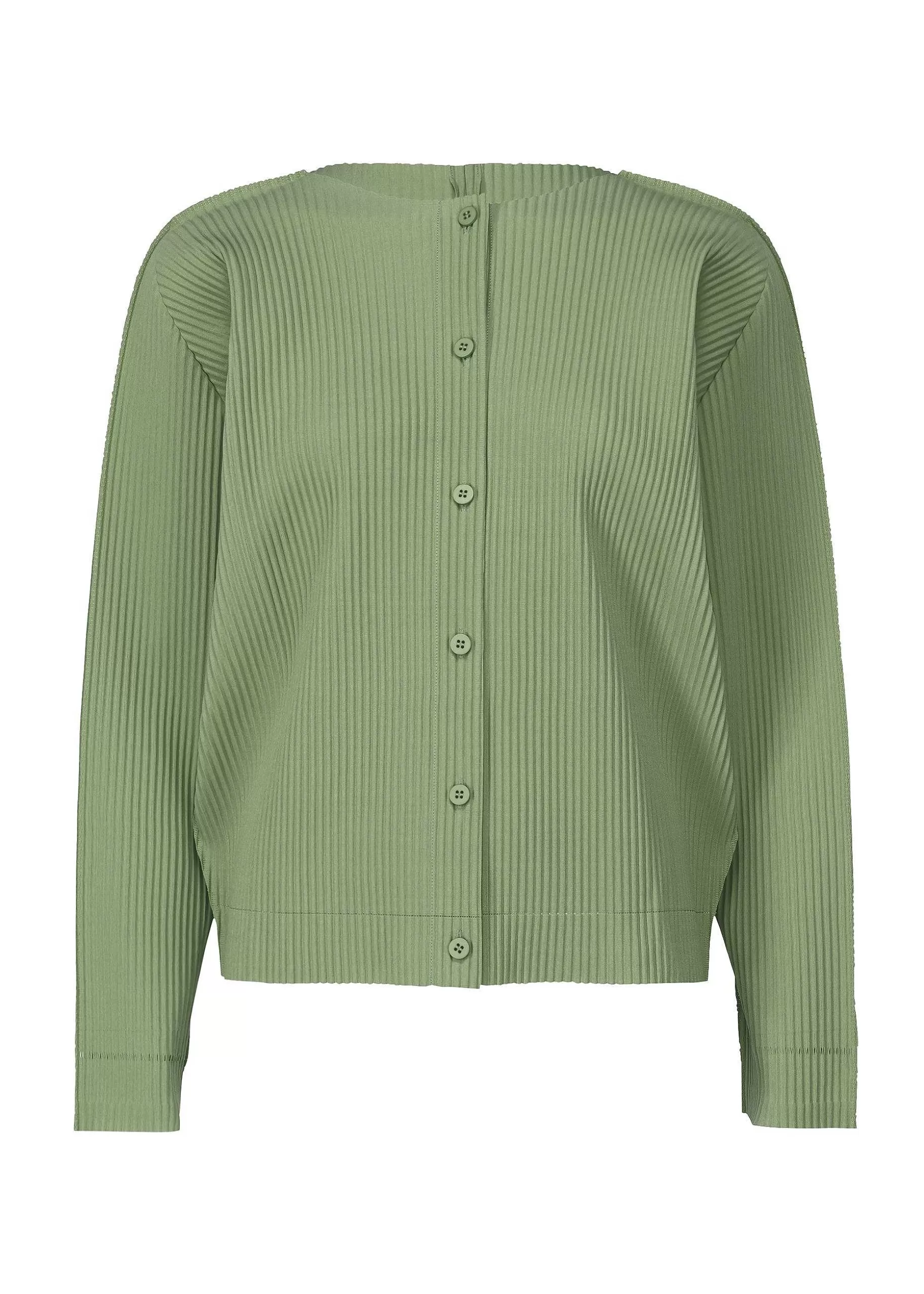 ISSEY MIYAKE Cardigan | Fine Knit Pleats Color 2