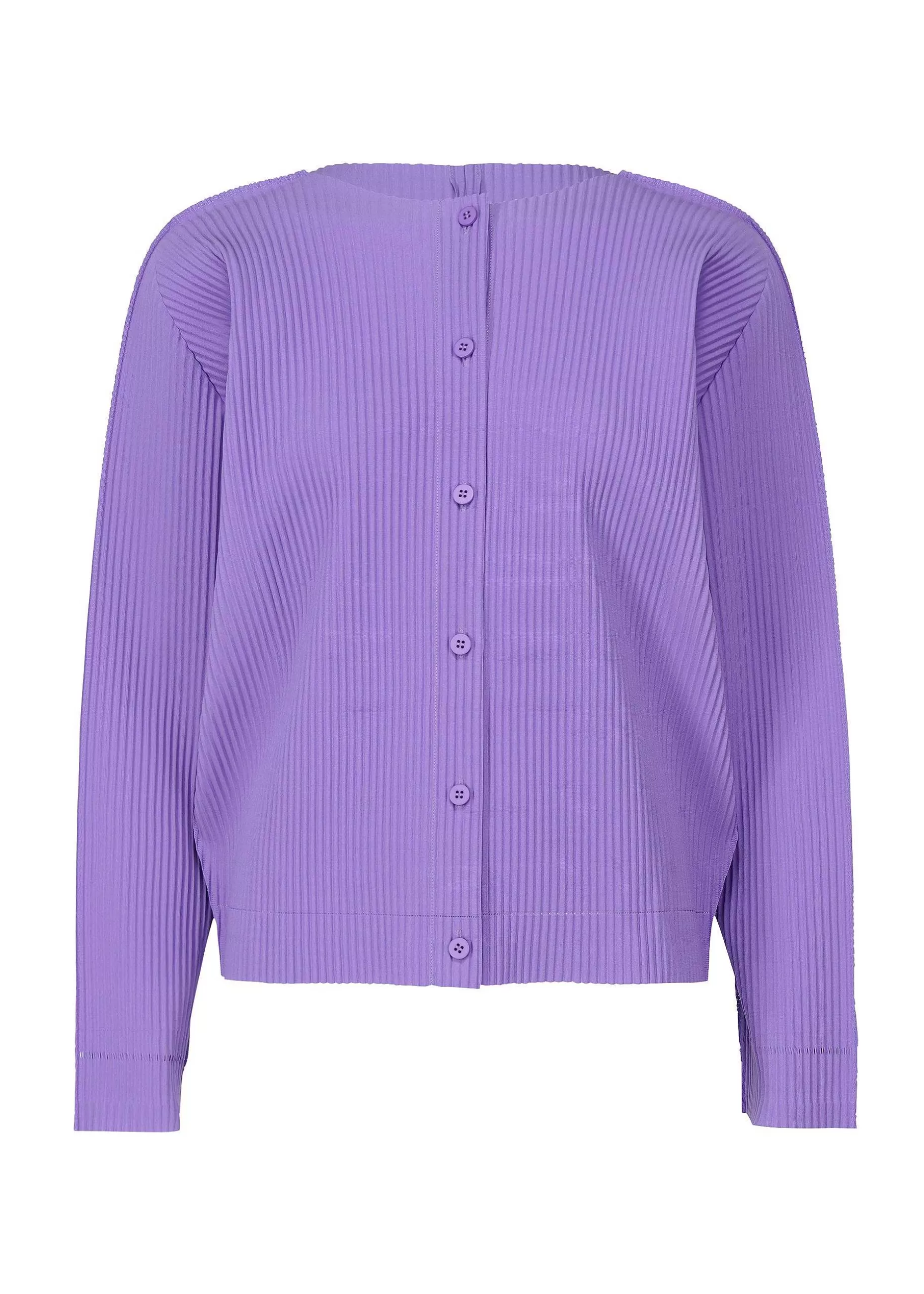 ISSEY MIYAKE Cardigan | Fine Knit Pleats Color 2