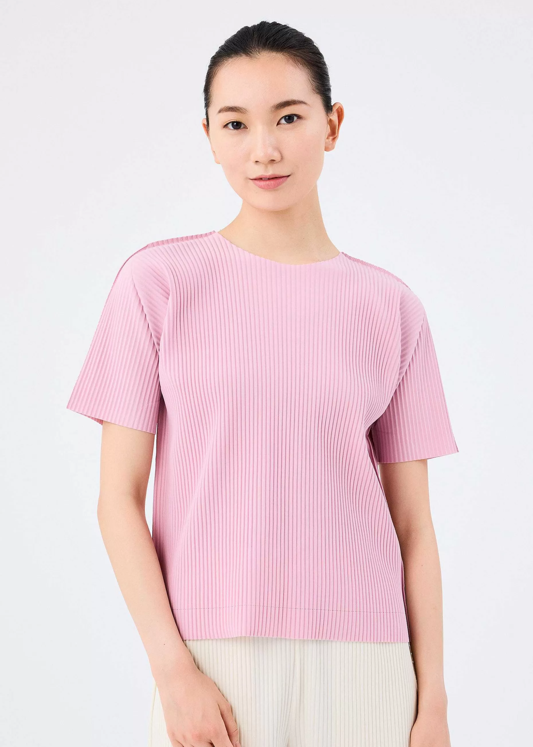 ISSEY MIYAKE Top | Fine Knit Pleats Color 2