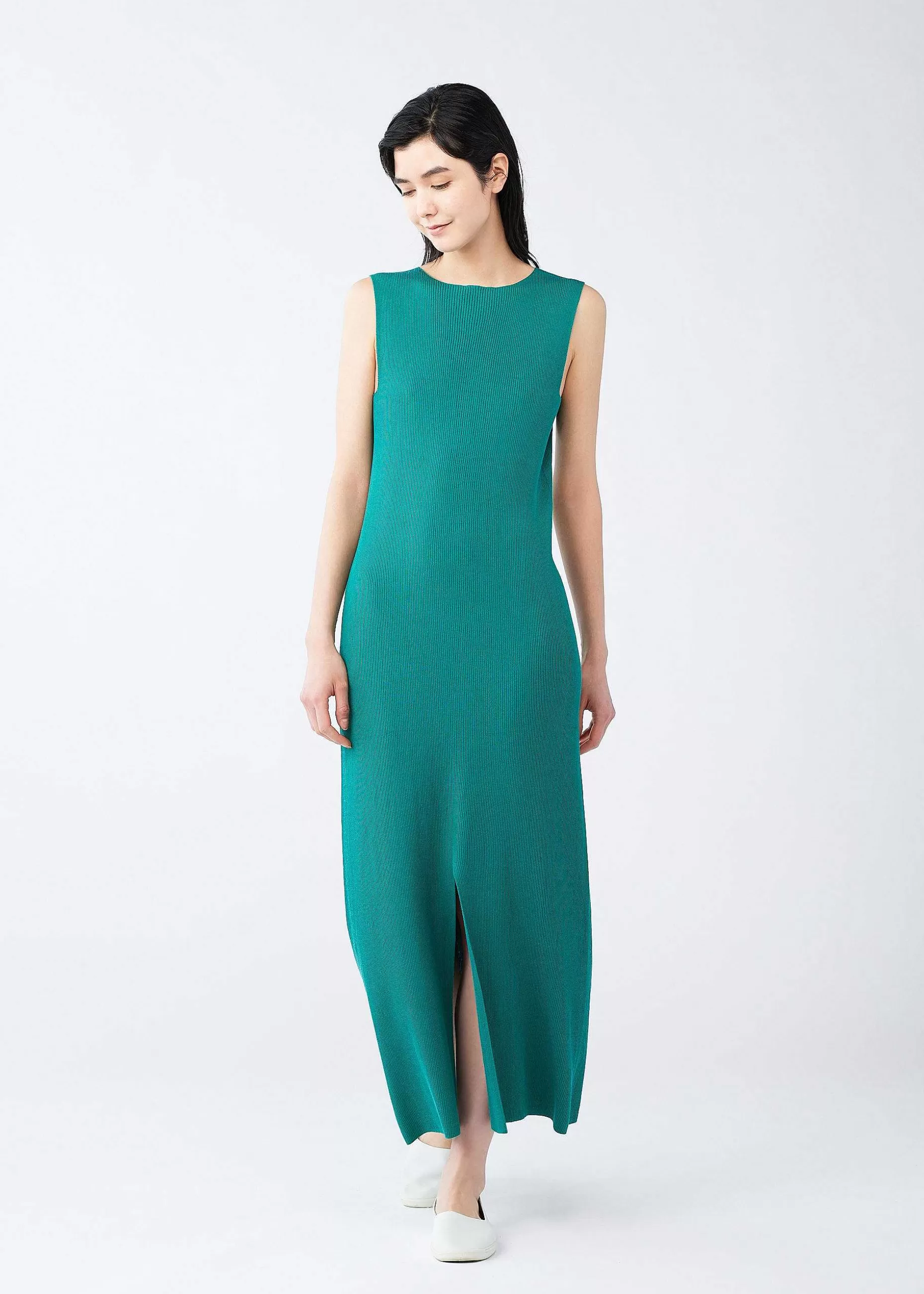 ISSEY MIYAKE Dress | Flat Rib Knit