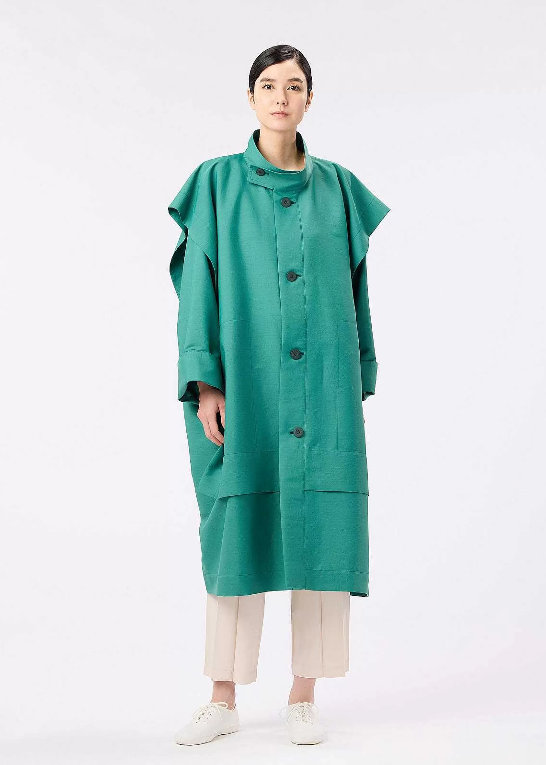 ISSEY MIYAKE Coat | Frame Wind Coat