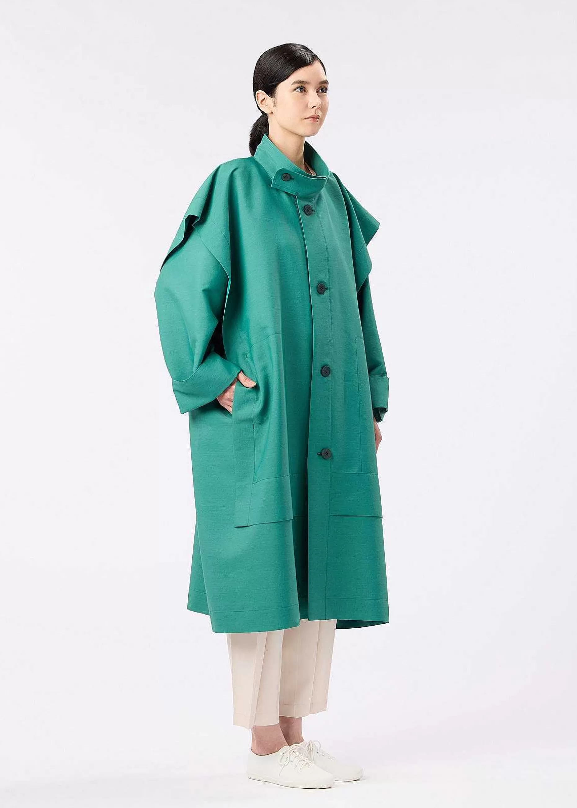 ISSEY MIYAKE Coat | Frame Wind Coat