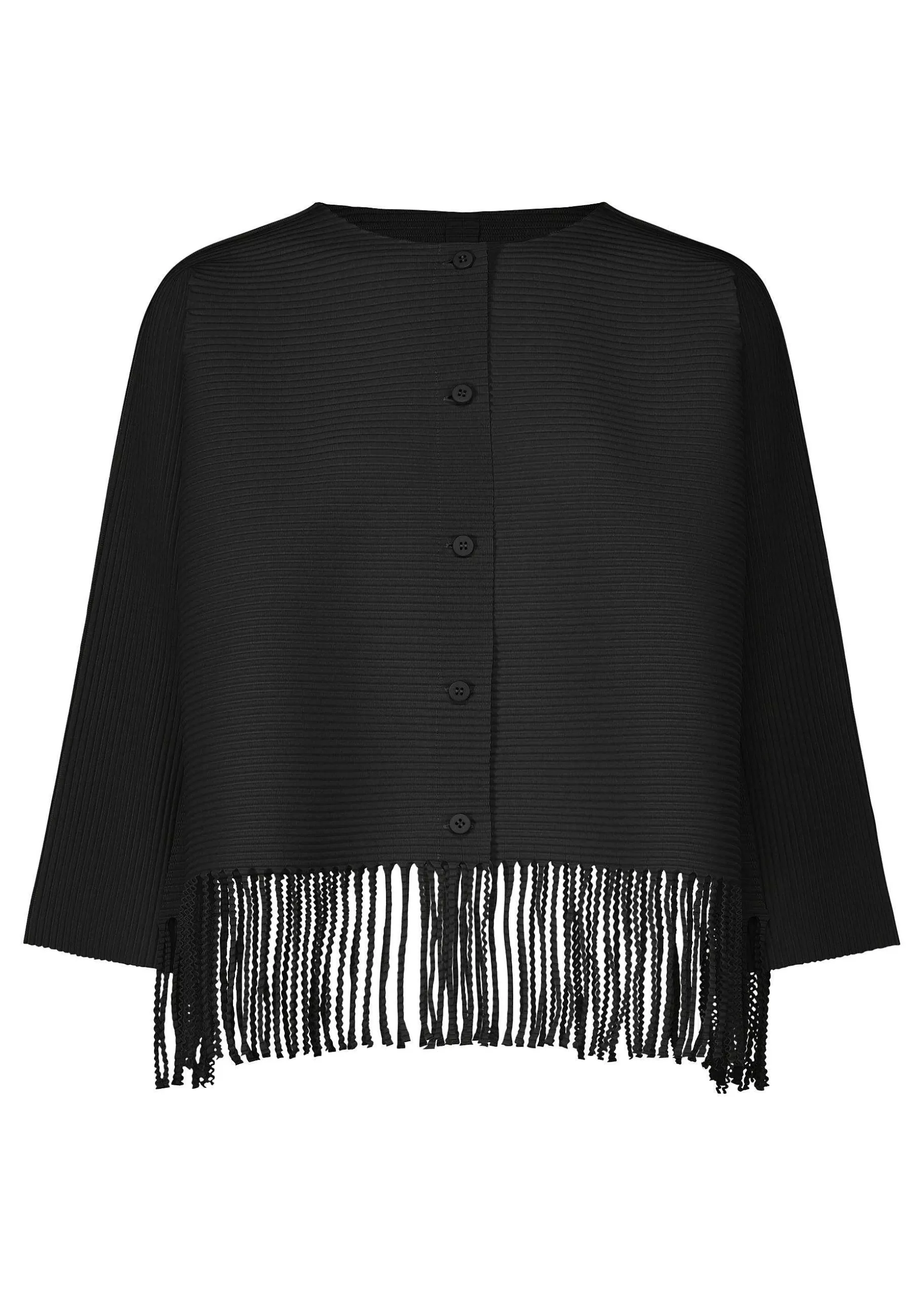 ISSEY MIYAKE Cardigan | Fringe Pleats