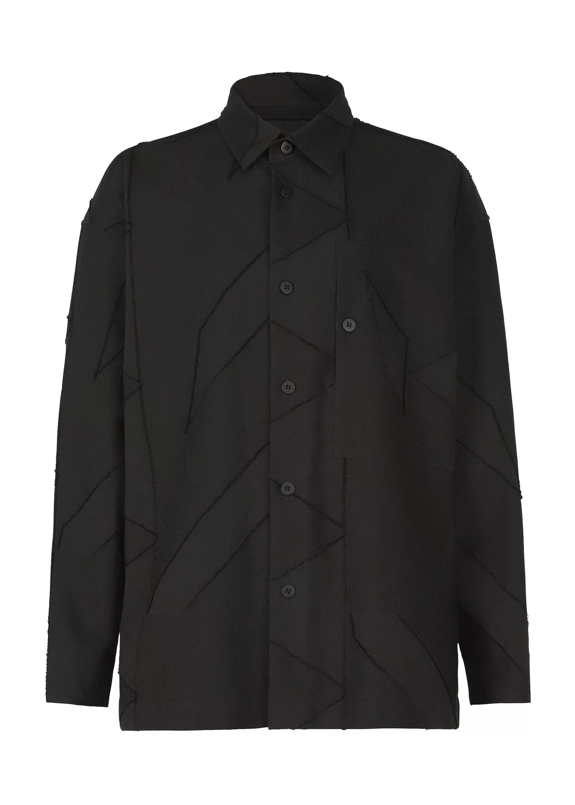 ISSEY MIYAKE Shirts | Geometry Jacquard Shirt