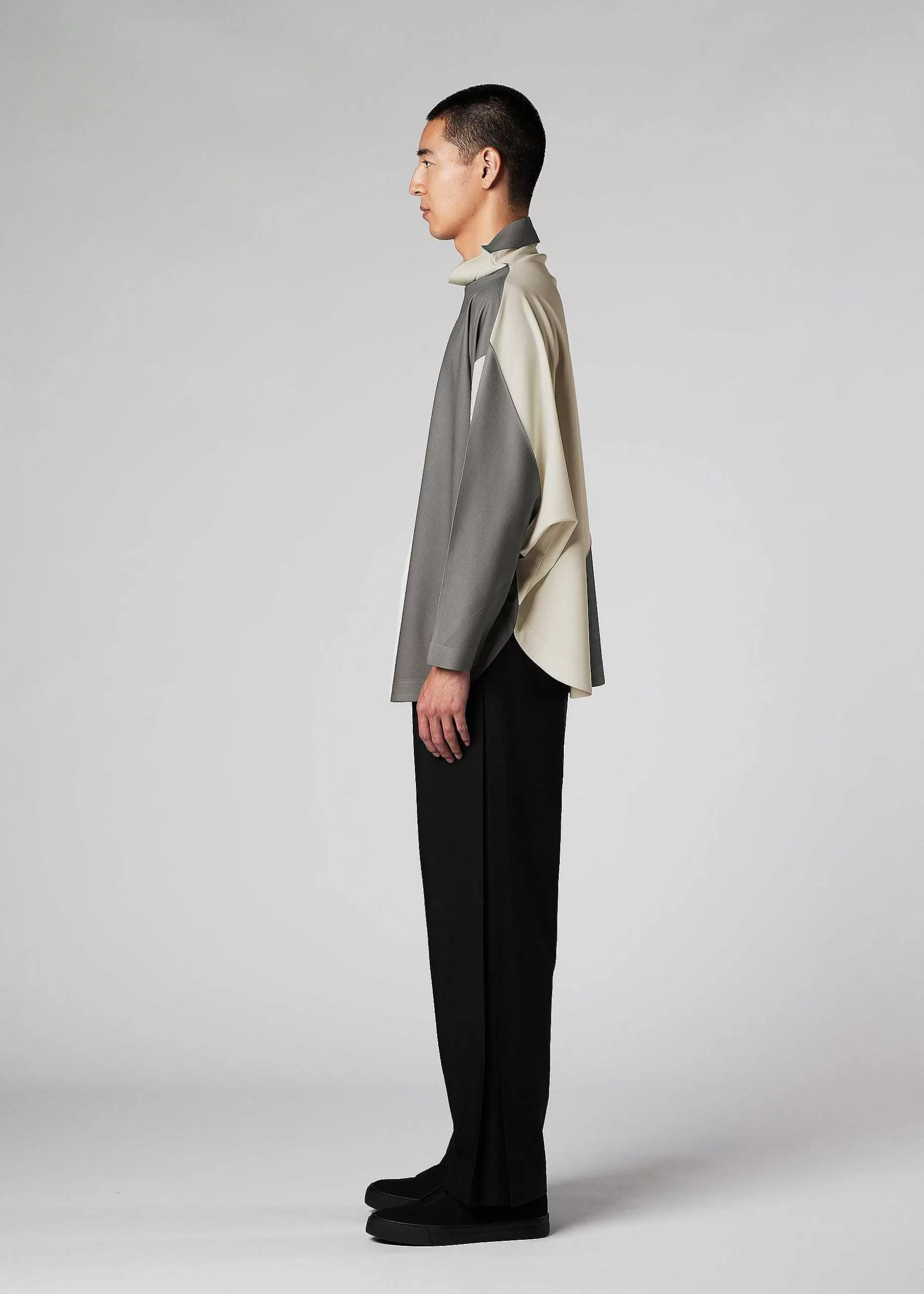 ISSEY MIYAKE Top | Geometry Jersey Stitch 1