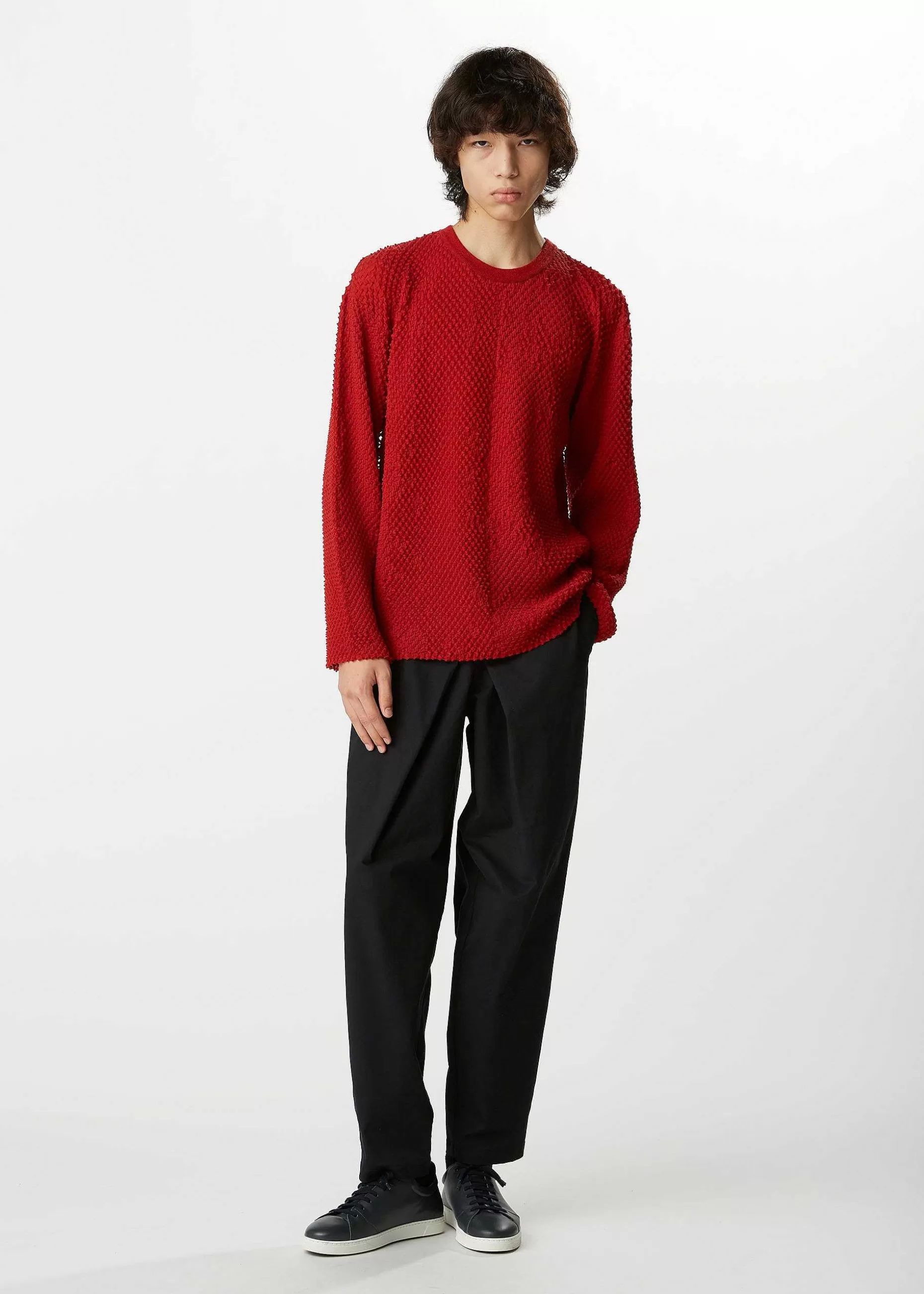 ISSEY MIYAKE Top | High Twist Wool