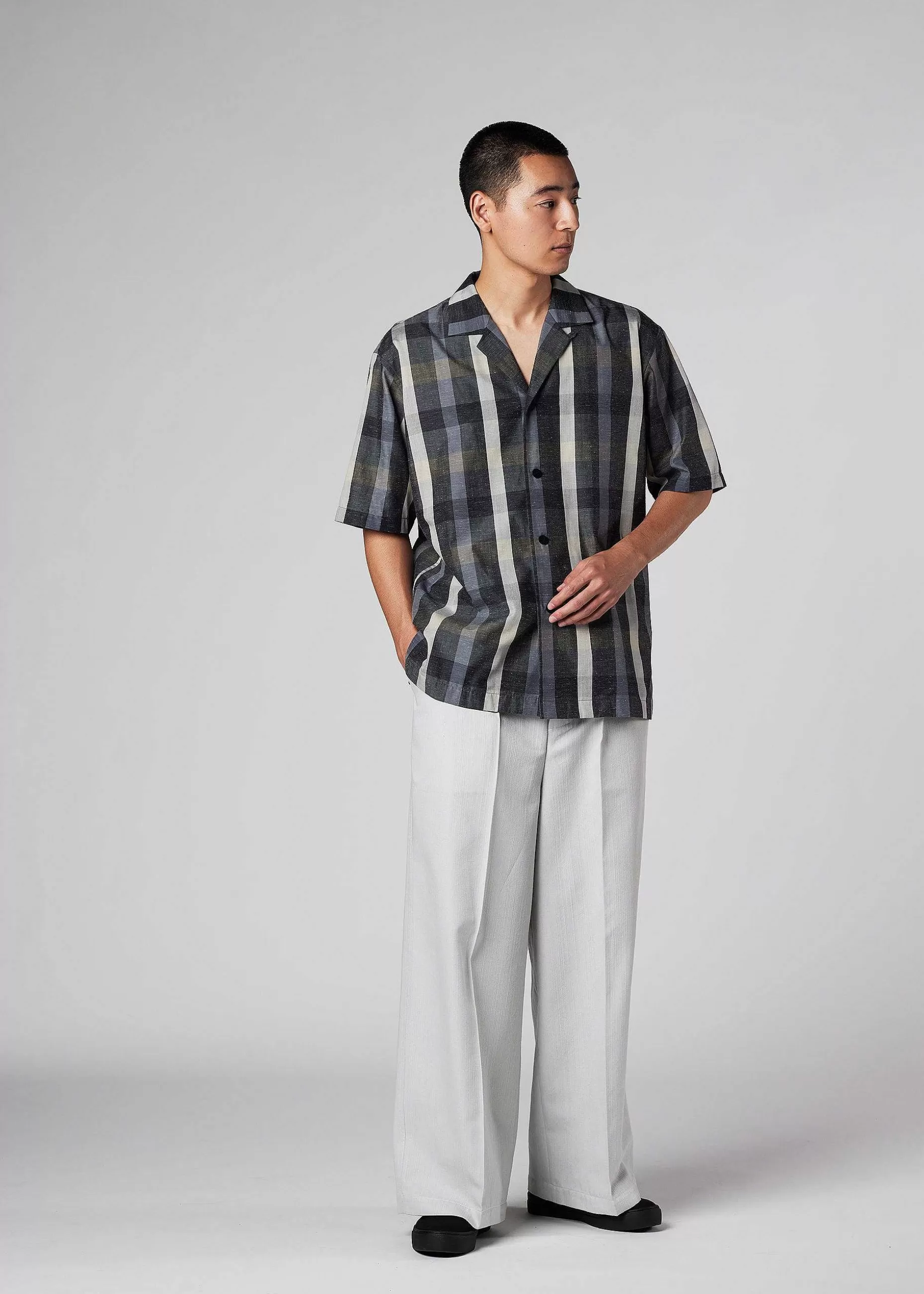 ISSEY MIYAKE Shirts | Hybrid Check Shirt