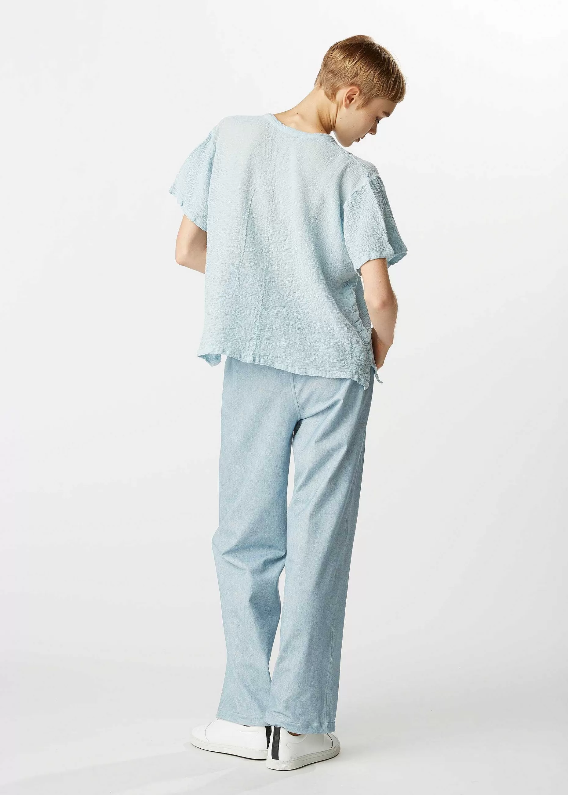 ISSEY MIYAKE Top | Kyo Chijimi 2Way