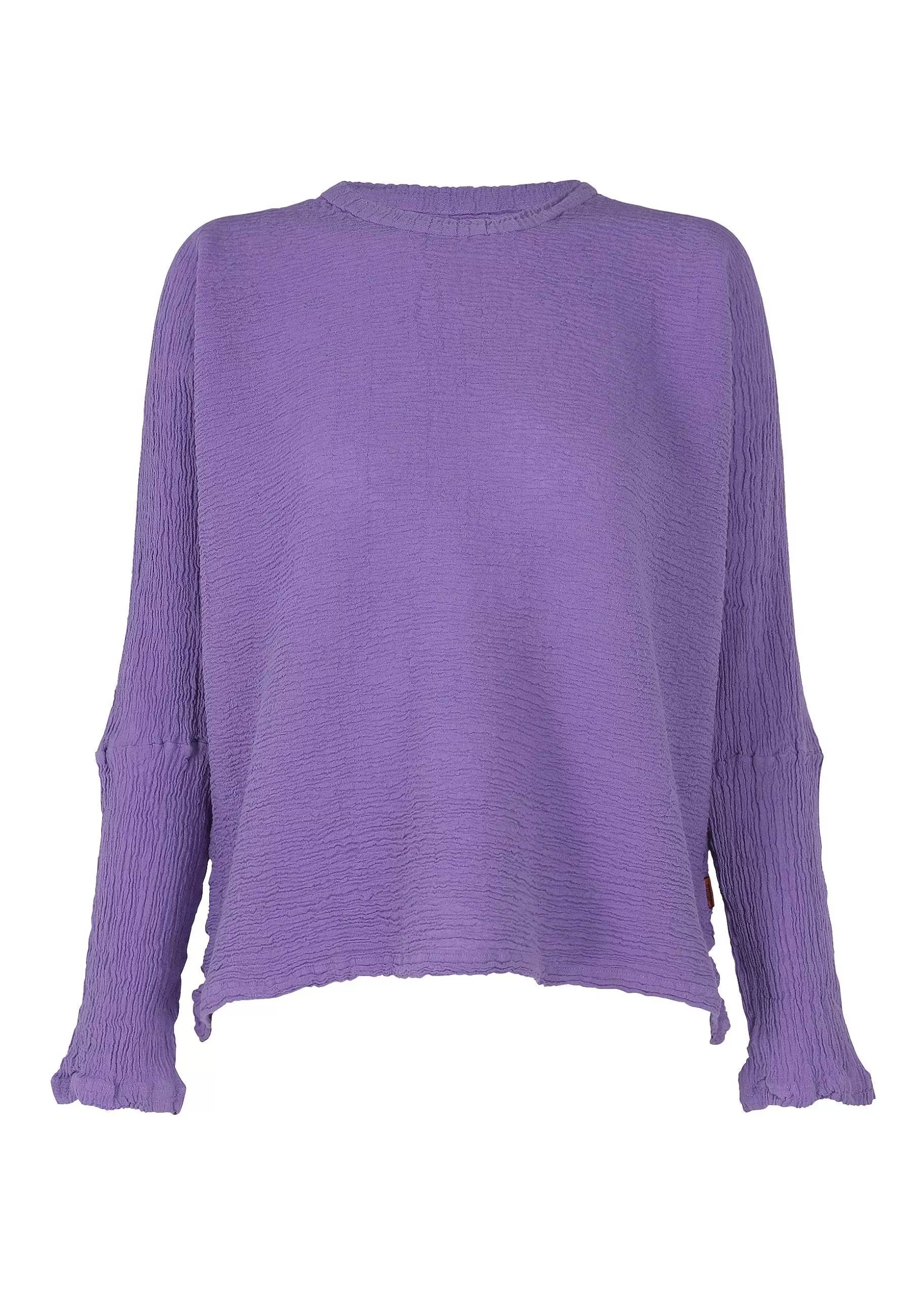 ISSEY MIYAKE Top | Kyo Chijimi 2Way April Violet