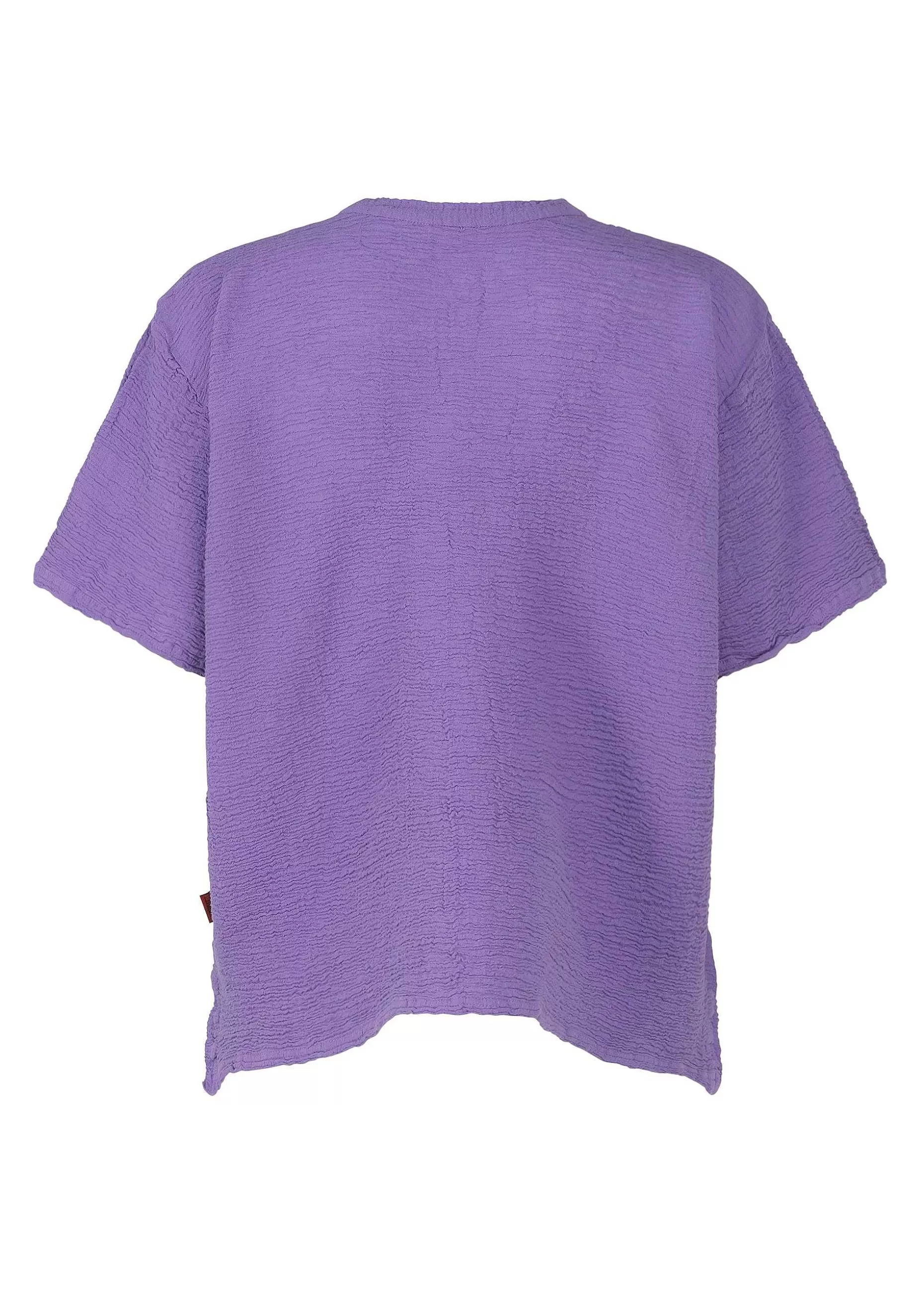 ISSEY MIYAKE Top | Kyo Chijimi 2Way April Violet