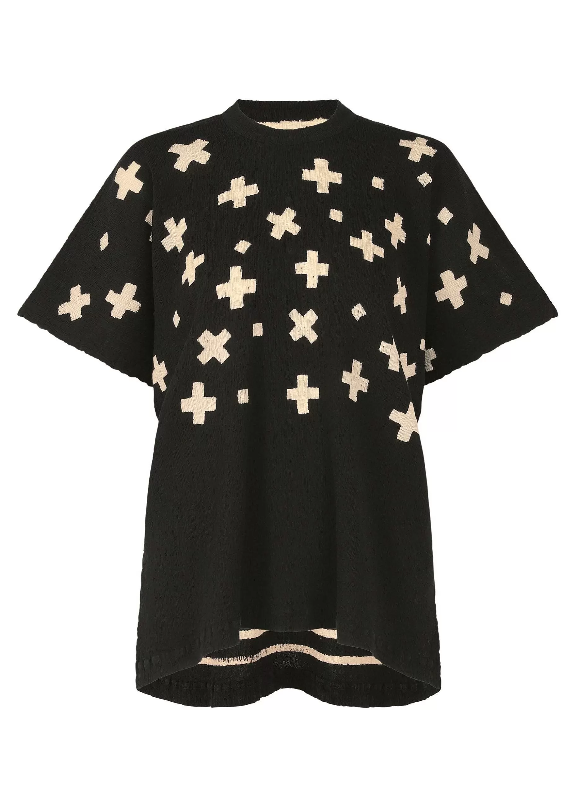 ISSEY MIYAKE Top | Kyo Chijimi Cross Border