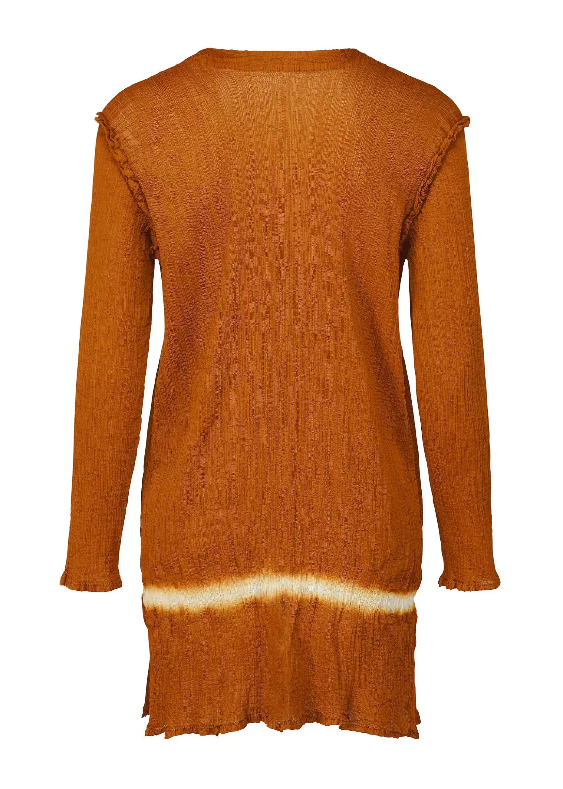 ISSEY MIYAKE Cardigan | Line See-Through Crepe