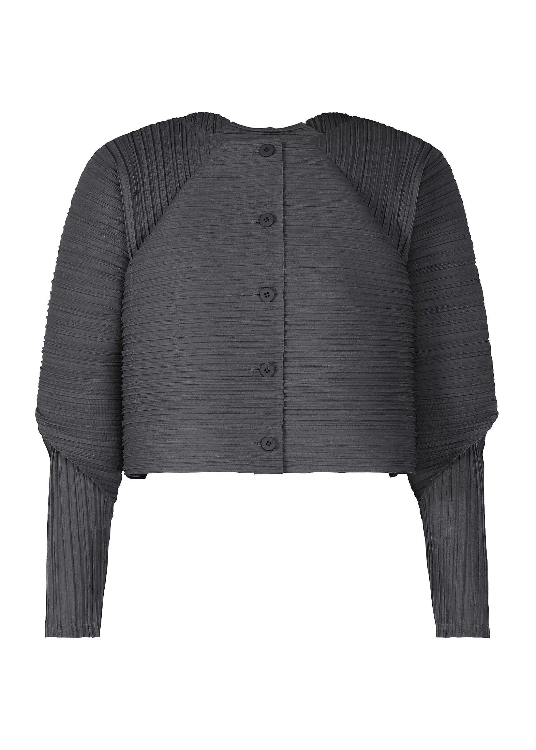 ISSEY MIYAKE Cardigan | Ramie Pleats